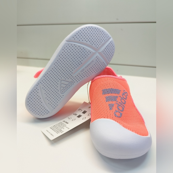 9K Adidas Altaventure 2.0 Acid Red Orange Blue GV7809 Kids Sandals Beach Slip On - Picture 3 of 6